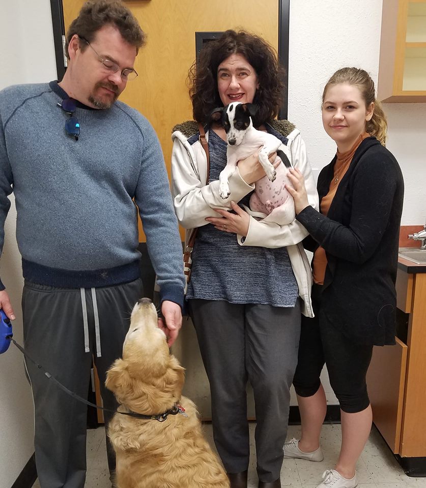 Donnie adopted! Congratulations to him and his new family!